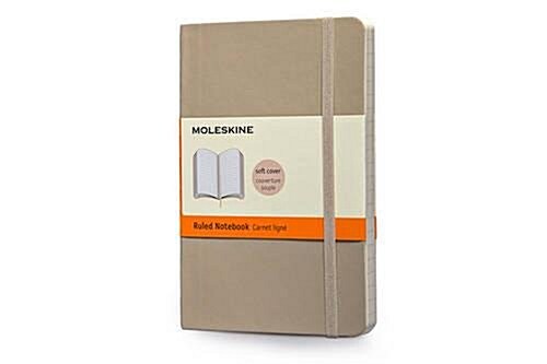 Moleskine Classic Small Ruled Notebook: Khaki Beige (Paperback)