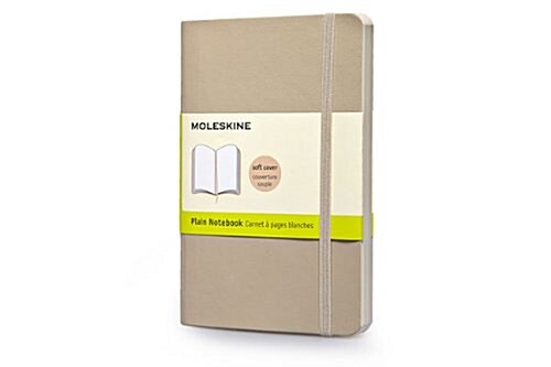 Moleskine Classic Small Plain Notebook: Khaki Beige (Paperback)