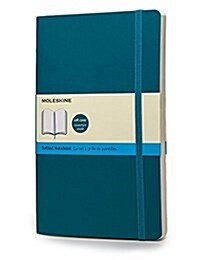 Moleskine Classic Large Dotted Notebook: Underwater Blue (Paperback)