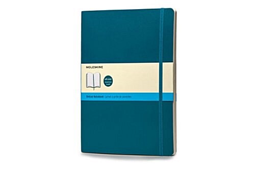 Moleskine Classic Extra Large Dotted Notebook: Underwater Blue (Paperback)