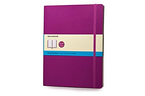 Moleskine Classic Extra Large Dotted Notebook: Orchid Purple (Paperback)