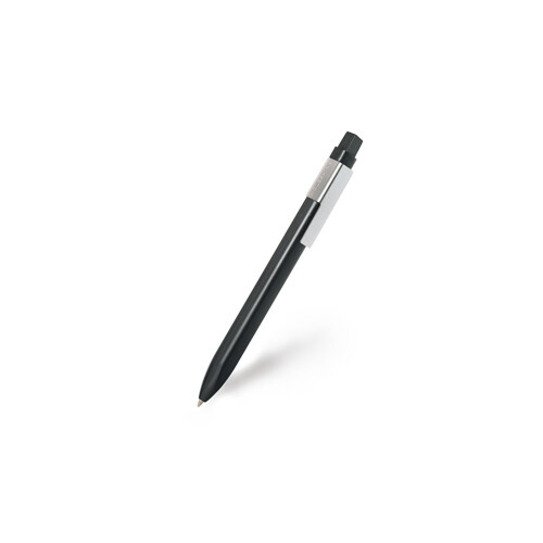 Moleskine Classic Click Ball Pen, Black, Large Point (1.0 MM), Black Ink (Other)