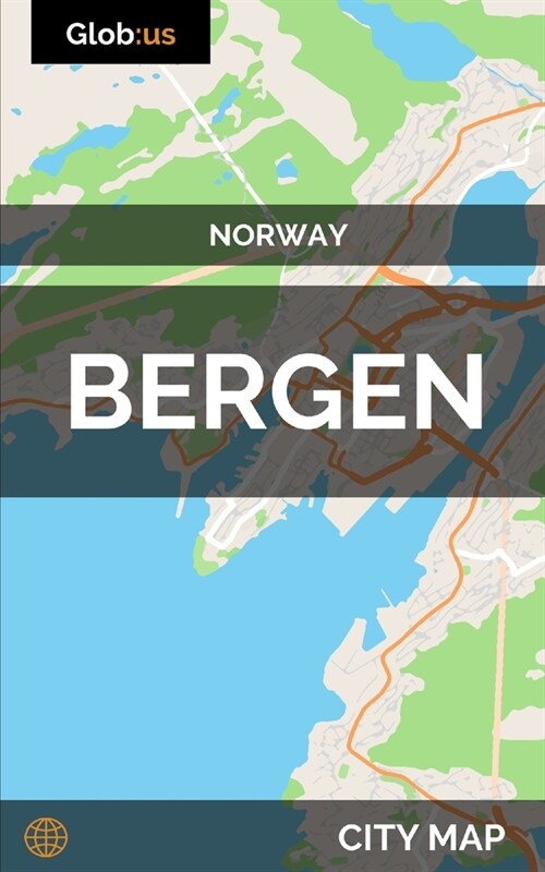 Bergen, Norway - City Map (Paperback)