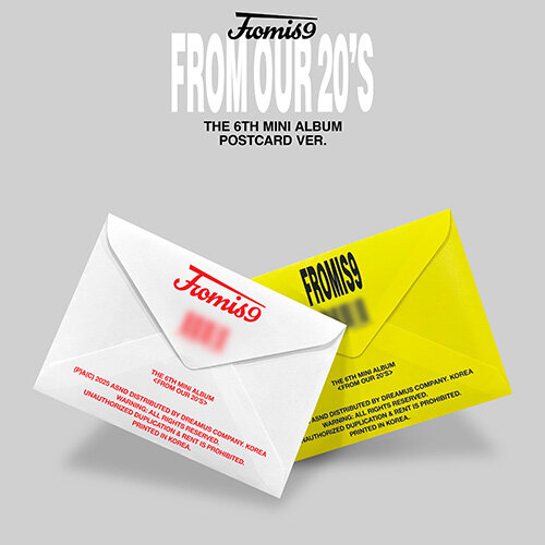 프로미스나인 - 미니 6집 From Our 20s [Postcard Ver.](2종 중 랜덤발송)