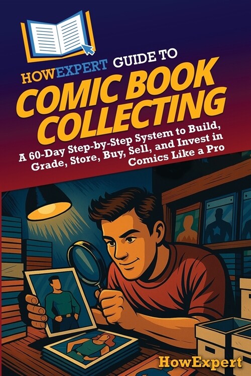 HowExpert Guide to Comic Book Collecting: A 60-Day Step-by-Step System to Build, Grade, Store, Buy, Sell, and Invest in Comics Like a Pro (Paperback)