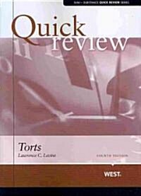 Torts (Paperback, 4th)