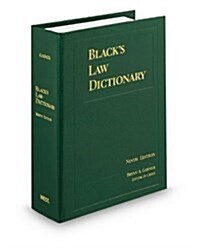 Blacks Law Dictionary (Hardcover, 9)