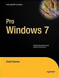 Pro Windows 7 Multitouch and Microsoft Surface Development (Paperback)