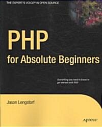 PHP for Absolute Beginners (Paperback)