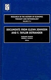 Documents from Glenn Johnson and F. Taylor Ostrander (Hardcover)