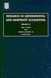 Research in Governmental and Nonprofit Accounting (Hardcover)