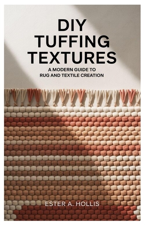 DIY Tuffing Textures: A Modern Guide to Rug and Textile Creation (Paperback)