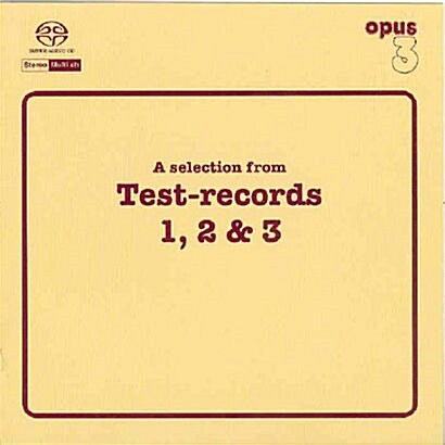 [수입] A Selection From Test-Records 1, 2 & 3 [SACD Hybrid]