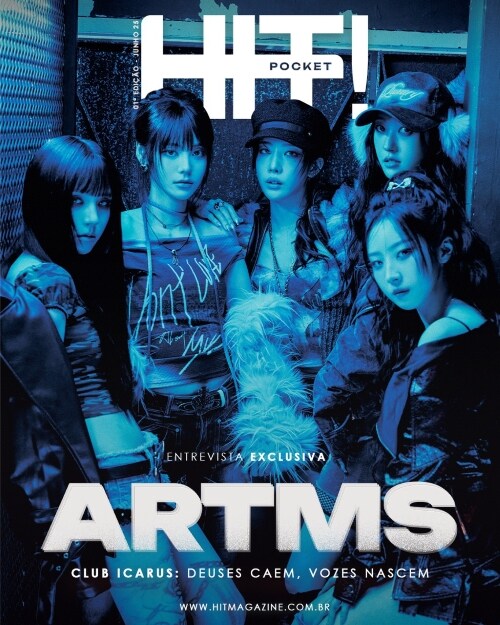 ARTMS x HIT!Magazine Phocket 2025년 6월호 : 아르테미스 커버 (잡지 + 카드 1장)