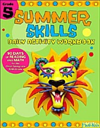 [중고] Summer Skills Daily Activity Workbook: Grade 5 (Paperback)