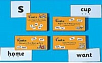 Jolly Phonics Cards : Set of 4 boxes in Precursive Letters (Cards)