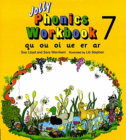 Jolly Phonics Workbook 7 : in Precursive Letters (British English edition) (Paperback, UK ed.)