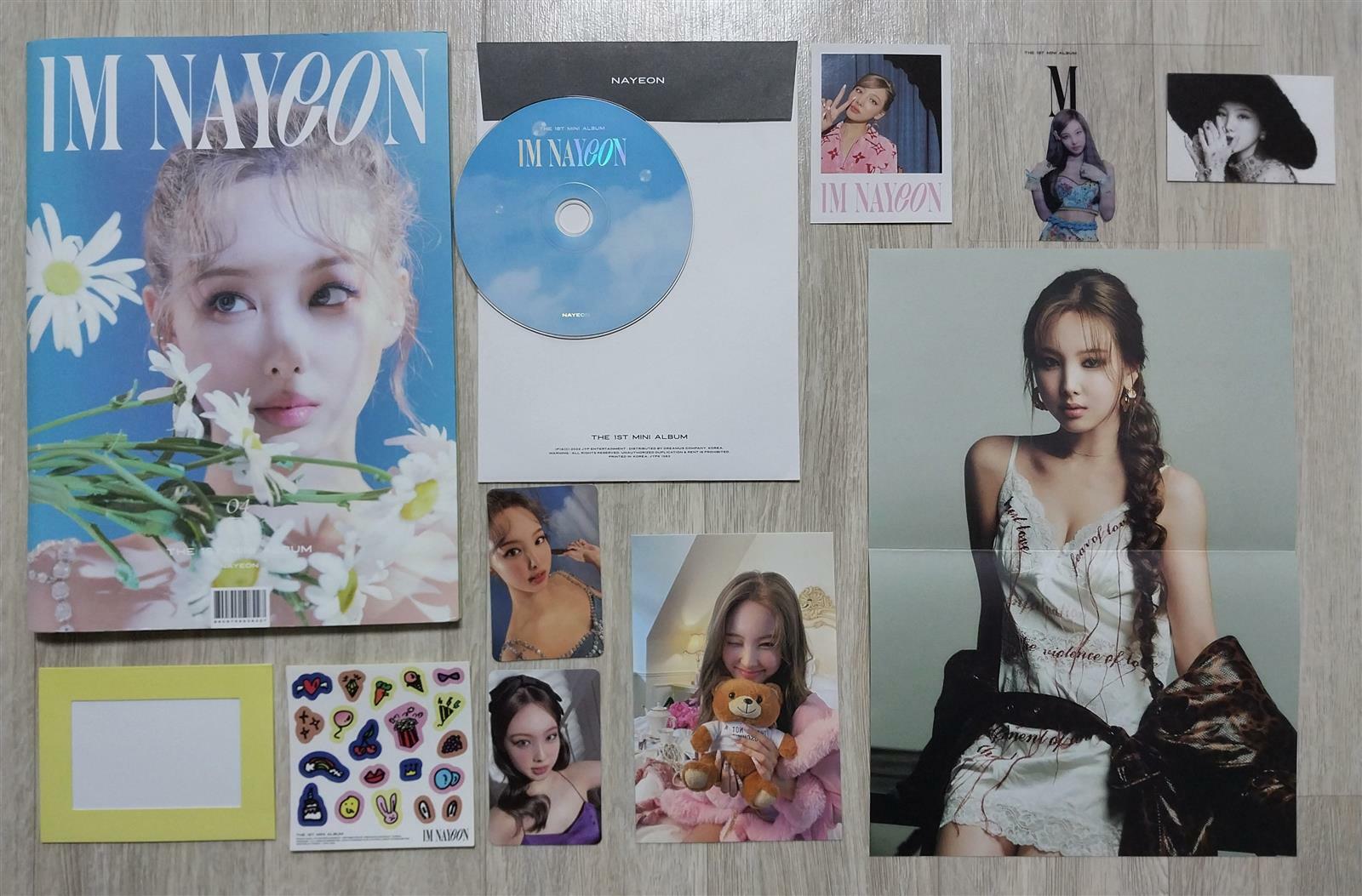 [중고] 나연 - 미니 1집 IM NAYEON [버전 4종 중 랜덤발송]