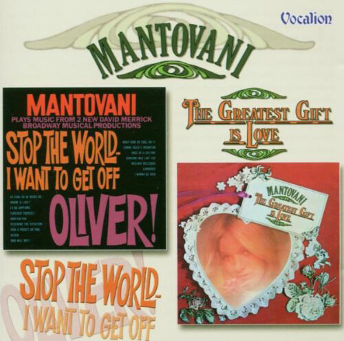 [수입] Mantovani - The Greatest Gift Is Love & Stop The World/Oliver (Original Analog Remastered)