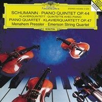 Schumann Piano quintet, op. 44, Piano quartet, op. 47= Klavierquartett
