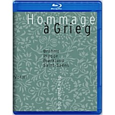 [수입] [블루레이 오디오] Hommage a Grieg 3집 - 플라게 : 그리그 변용 / 비요르크룬트 : 그리그에 대한 오마주 외 [BDA+SACD Hybrid]