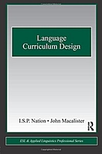 Language Curriculum Design (Paperback)