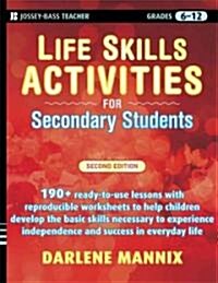 [중고] Life Skills Activities for Secondary Students with Special Needs (Paperback, 2, Revised)