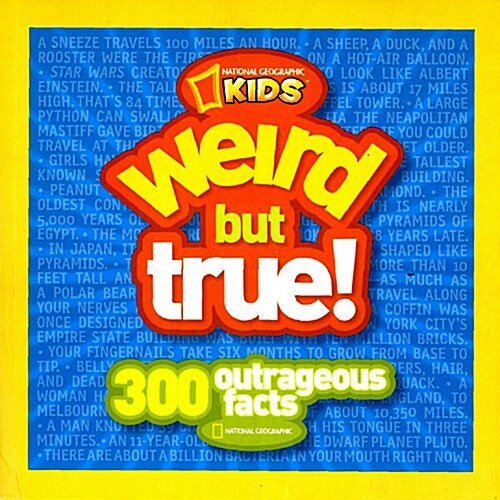 [중고] Weird But True: 300 Outrageous Facts (Paperback)