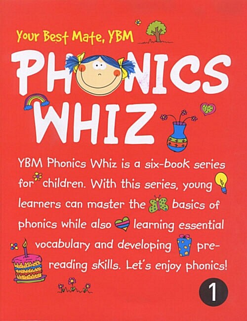 Phonics Whiz 1 (본책 + 워크북 + CD 2장)