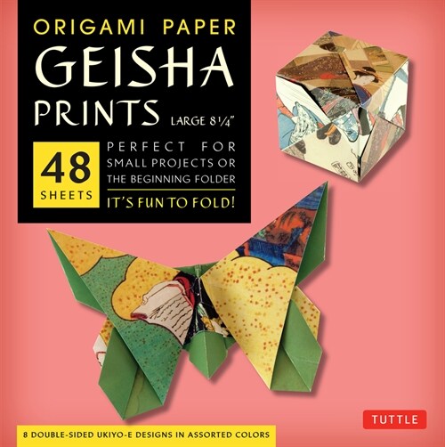 Origami Paper - Geisha Prints - Large 8 1/4 - 48 Sheets: Tuttle Origami Paper: Origami Sheets Printed with 8 Different Designs: Instructions for 6 Pro (Other)