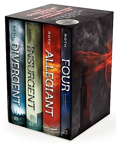 [중고] The Divergent Series: Divergent, Insurgent, Allegiant, Four (Boxed Set)