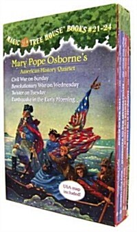 Magic Tree House Books 21-24 Boxed Set: American History Quartet (Paperback)