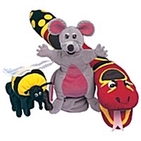 Jolly Phonics Puppets : Set of all 3 (Soft Toy)