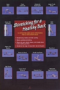 Stretching for a Healthy Back Poster (Other)