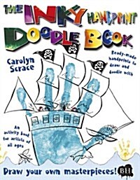 The Inky Handprint Doodle Book (Paperback)