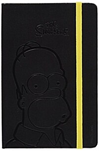 Moleskine The Simpsons Small Plain Notebook: Black (Hardcover)
