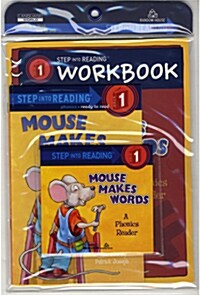 Step into Reading 1 : Mouse Makes Words (Paperback + Workbook + CD 1장)