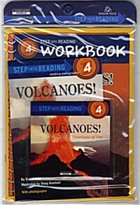 [중고] Step into Reading 4 : Volcanoes! Mountains of Fire (Paperback + Workbook + CD 1장)