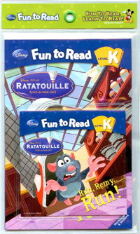 Disney Fun to Read Set K-09 : Run, Remy, Run! (라따뚜이) (Paperback + Workbook + Audio CD + Sticker)