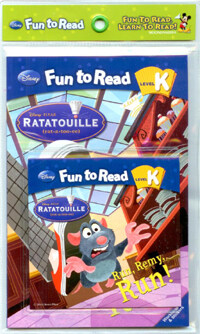 Run, Remy, Run! (Paperback + Workbook + Audio CD 1장) - Disney Fun To Read K-09