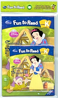Disney Fun to Read Set K-10 : Friends for a Princess (백설공주) (Paperback + Workbook + Audio CD + Sticker)