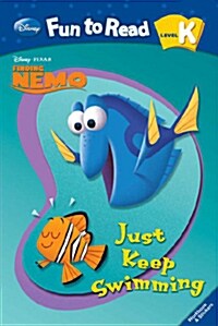 Disney Fun to Read K-08 : Just Keep Swimming (니모를 찾아서) (Paperback)