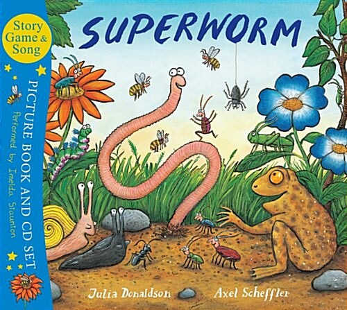 Superworm Book & CD (Paperback)