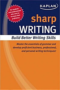 [중고] Kaplan Sharp Writing (Paperback)
