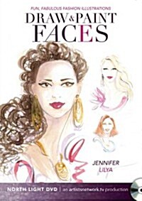 Fun, Fabulous Fashion Illustrations - Draw and Paint Faces (DVD)