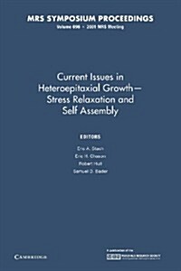 Current Issues in Heteropitaxial Growth Stress Relaxation and Self Assembly: Volume 696 (Paperback)