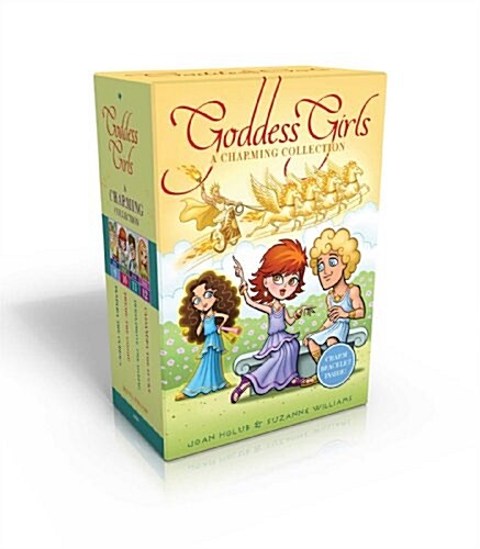 The Goddess Girls Charming Collection Books 9-12 (Charm Bracelet Included!): Pandora the Curious; Pheme the Gossip; Persephone the Daring; Cassandra t (Boxed Set)