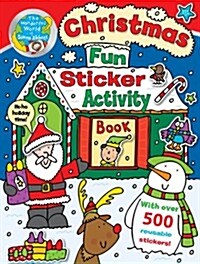 Christmas Fun Sticker Activity Book: The Wonderful World of Simon Abbott (Paperback)