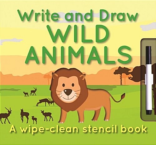 Write and Draw: Wild Animals (Board Books)