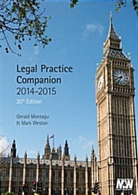 [중고] Legal Practice Companion 2014/15 (Paperback, 20 ed)